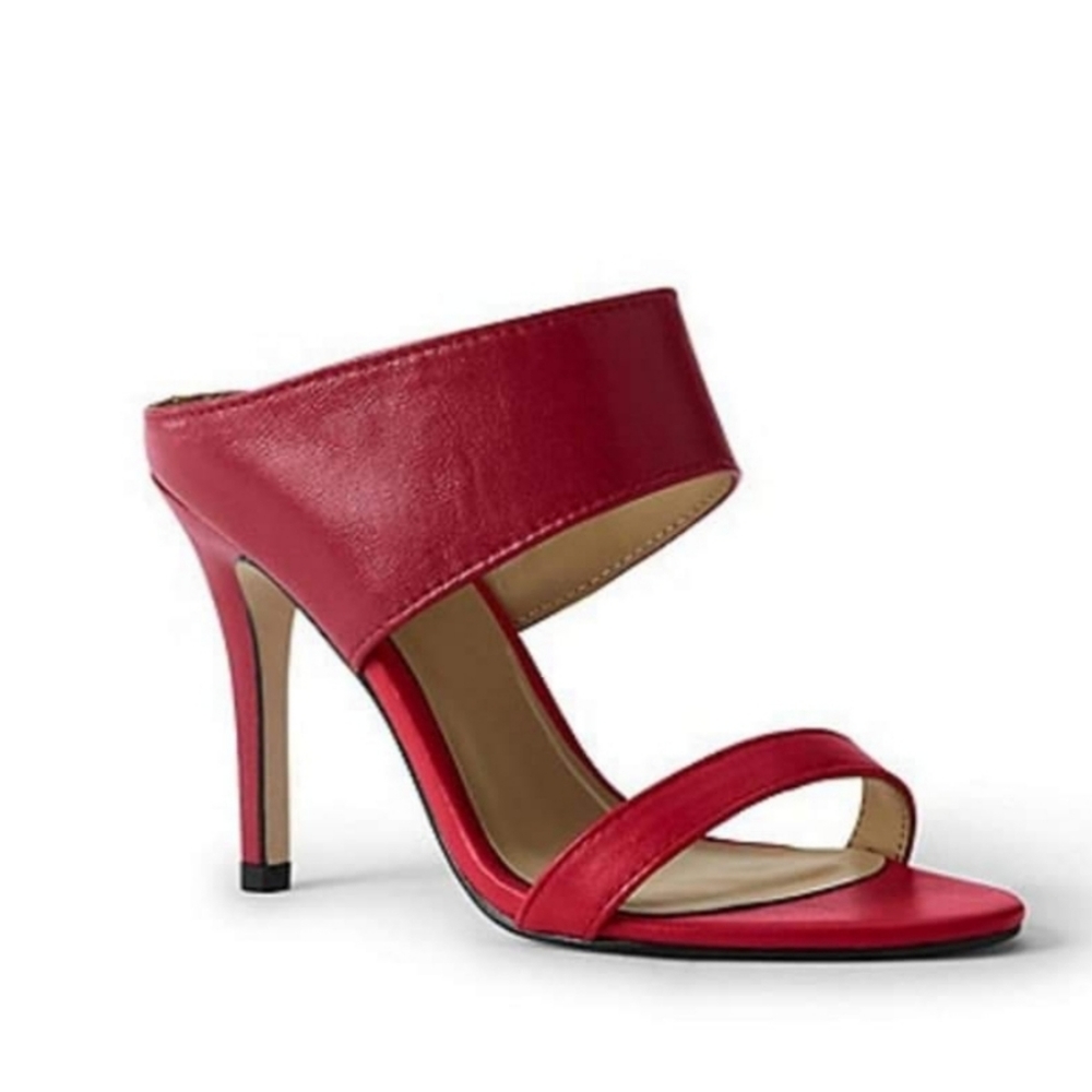 High heeled sandals